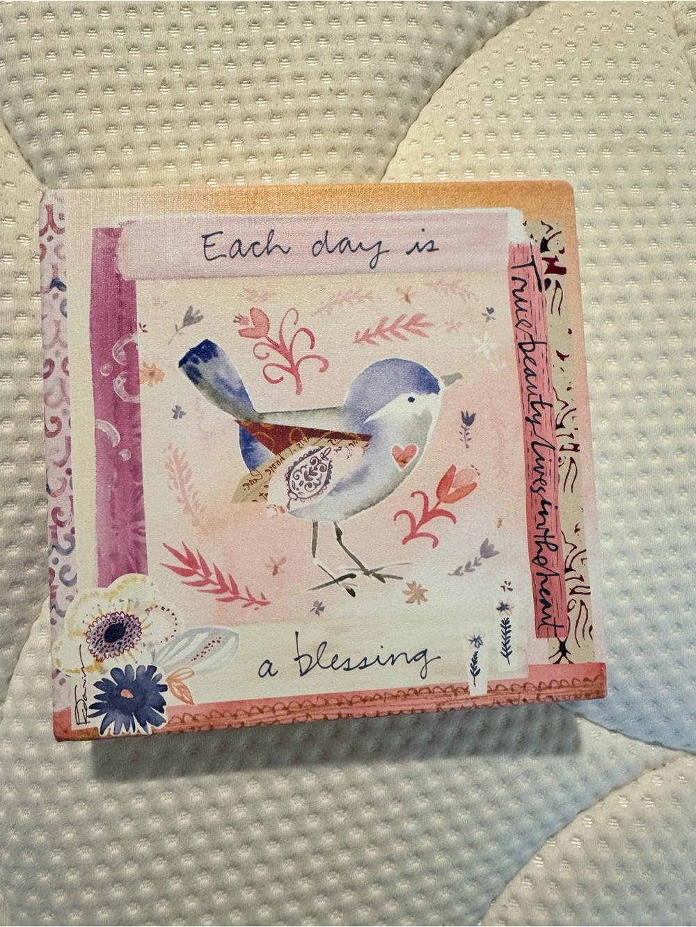 Decorative Bird Plaque Wall Art